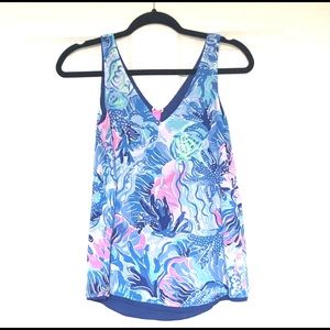 NWOT Lilly Pulitzer Florin reversible top